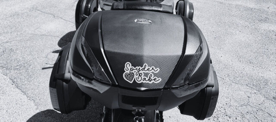 Decal on Can Am Spyder Top Case