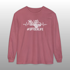 Can-Am Spyder F3 #SPYDERLIFE Long Sleeve Graphic TShirt