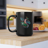 Tail of the Dragon Black Coffee Mug, 15oz