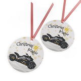 Can-Am Spyder ST Aluminum Christmas Ornament