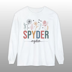 Can-Am Spyder Ryder Boho Floral Long Sleeve TShirt