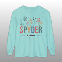 Can-Am Spyder Ryder Boho Floral Long Sleeve TShirt