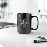 Tail of the Dragon Black Coffee Mug, 15oz