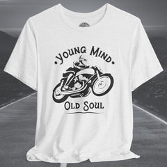 Vintage Motorcyclist Crew Neck TShirt