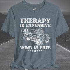 Wind is Free Can-Am Spyder | Ryker Customized Crew Neck TShirt
