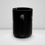 Tail of the Dragon Black Coffee Mug, 15oz