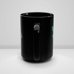 Tail of the Dragon Black Coffee Mug, 15oz