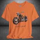 Vintage Harley Motorcycle Culture Crew Neck TShirt