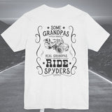 Real Grandpas Ride Spyders Customized Crew Neck TShirt