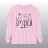 Can-Am Spyder Ryder Boho Floral Long Sleeve TShirt