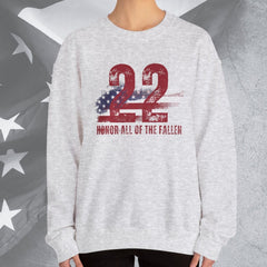22 a Day American Veteran Crew Neck Sweatshirt