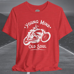 Vintage Motorcyclist Crew Neck TShirt