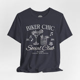 Biker Chic Customized Crew Neck TShirt