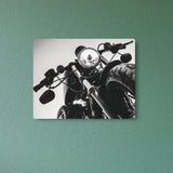 Harley Davidson Motorcycle Metal Poster