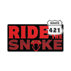 TN-421 Ride the Snake Motorcycle Decal