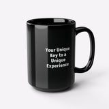 Motorcycle Inn Black Ceramic Coffee Mug 15oz