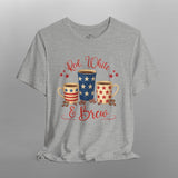 Patriotic Red White and Brew American TShirt