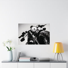 Harley Davidson Motorcycle Poster Print