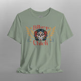 Biker Chick Day of the Dead TShirt