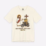 Biker Bee Bee Guided Not Lost Christmas T-Shirt by Motorcycle Inn
