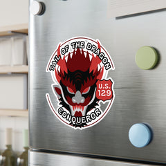 Tail of the Dragon Motorcycle Decal