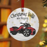 Can-Am Spyder F3 Aluminum Christmas Ornament