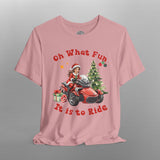 Mrs Santa Can-Am Spyder "Oh What Fun" Christmas TShirt