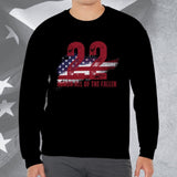 22 a Day American Veteran Crew Neck Sweatshirt