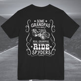 Real Grandpas Ride Spyders Customized Crew Neck TShirt