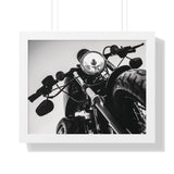 Harley Davidson Motorcycle Framed Poster