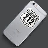 Beartooth Highway 212 Motorcycle Decal