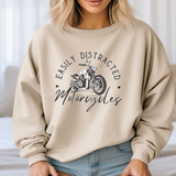 Funny Motorcycle Crew Neck Sweatshirt