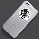 Tail of the Dragon Round Motorcycle Decal