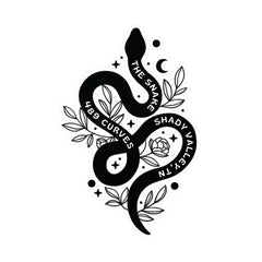 Boho TN-421 The Snake Motorcycle Decal