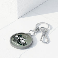 Wind Therapy Can-Am Spyder Motorcycle Acrylic Keychain | Green