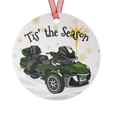 Can-Am Spyder RTL Aluminum Christmas Ornament