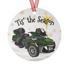 Can-Am Spyder RTL Aluminum Christmas Ornament