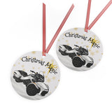 Can-Am Spyder F3 Aluminum Christmas Ornament