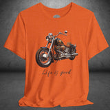 Vintage Harley Motorcycle Culture Crew Neck TShirt
