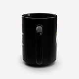 Motorcycle Inn Black Ceramic Coffee Mug 15oz