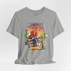 Women's Western Motorcycle Crew Neck TShirt