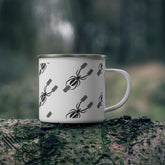 Can-Am Spyder Graphic Enamel Camping Mug 12oz