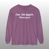 Can-Am Spyder Script Text Long Sleeve TShirt