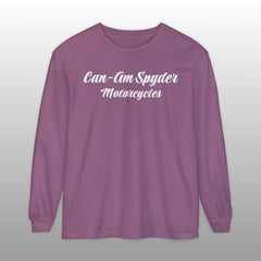Can-Am Spyder Script Text Long Sleeve TShirt