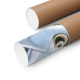 Vintage Chopper Motorcycle Tank Poster Print