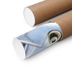 Vintage Chopper Motorcycle Tank Poster Print