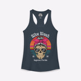 Daytona Bike Week 2026 Women's Boho Skull Racerback Tank