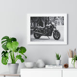 Harley Davidson Motorcycle Framed Poster