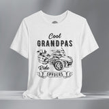 Cool Grandpas Ride Spyders Crew Neck TShirt