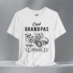 Cool Grandpas Ride Spyders Crew Neck TShirt